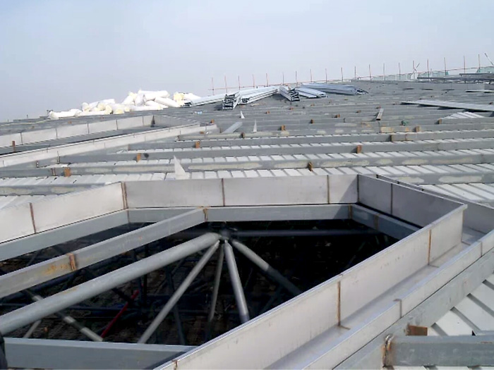 仙桃安吉县体育馆网架