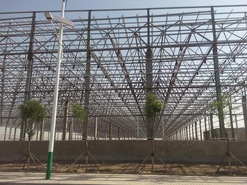 仙桃汽车工业厂房网架
